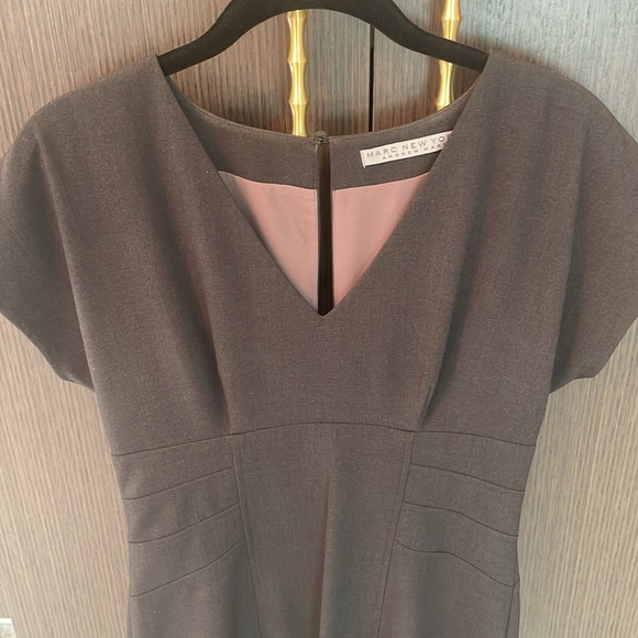 MARC NEW YORK by Andrew Marc Gray Office Dress - Picture 14 of 17